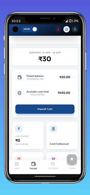 Foodelo delivery partner Screenshot 0