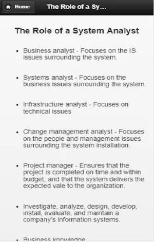 System Analysis and Design Screenshot 2