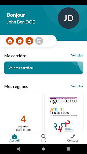 Mon compte retraite Screenshot 0