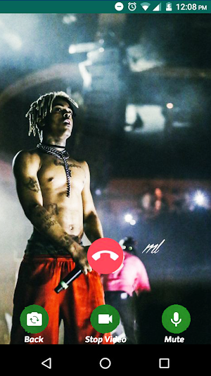 Xxxtentacion Fake Chat & Video Call Screenshot 2