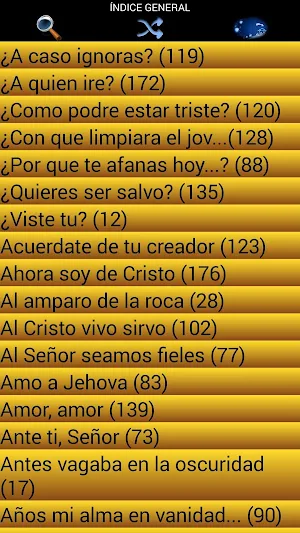 Cancionero Cristiano Screenshot 1