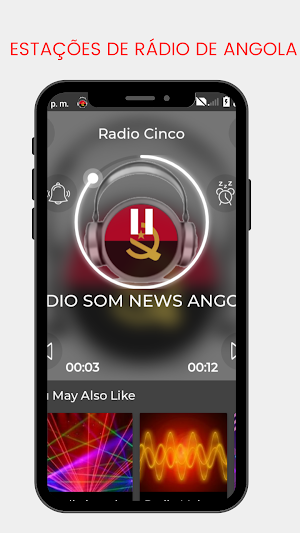 Radio Cinco Angola Online Screenshot 3