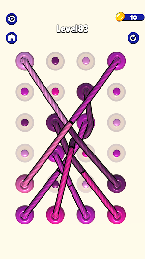Rope Tangle Color Sort Screenshot 0