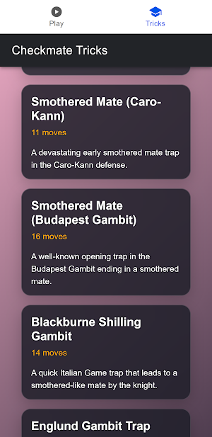 Chess Tricks Screenshot 2