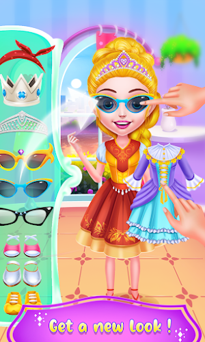Princess Girl At Hair Beauty Salon Screenshot 3
