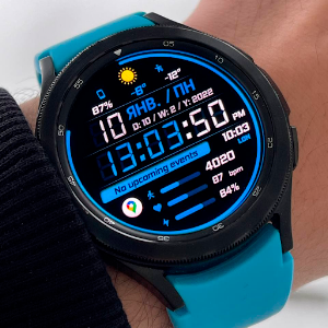 WatchFace WFP 243 Sporty MOD2 Screenshot 3