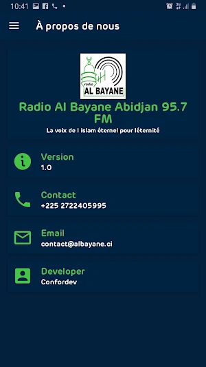 Radio Al Bayane FM Abidjan Screenshot 3