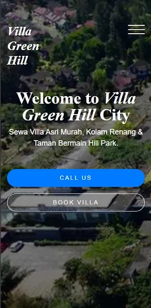 Villa Green Hill Sibolangit Screenshot 0