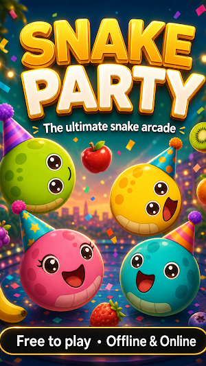 Snake Party: Online World Tour Screenshot 0