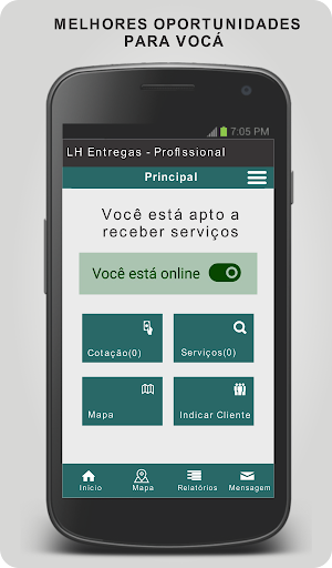 LH Entregas - Profissional Screenshot 0