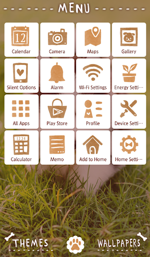 Siberian Husky Pup Theme Screenshot 1