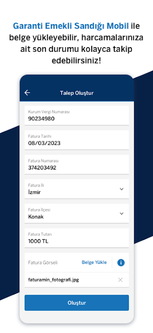 Garanti Emekli Sandığı Mobil Screenshot 1