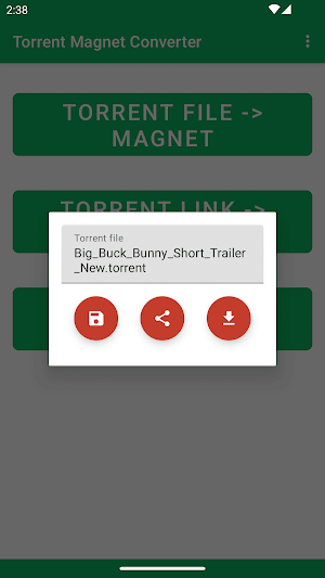 Torrent Magnet Converter Screenshot 3