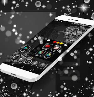 Black Theme Launcher screenshot 3