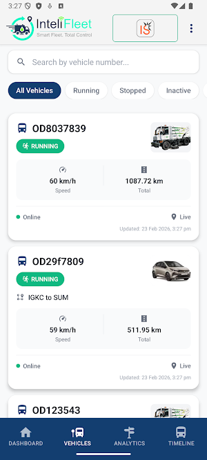 Inteli Fleet Screenshot 2