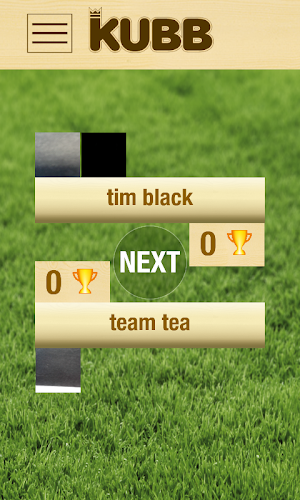 Kubb Game Tracker Screenshot 0