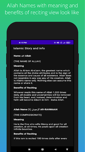 Prophet Stories & Islamic Info Screenshot 1