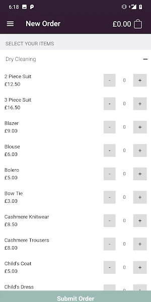 My Laundress - Dry Cleaning and Laundry Screenshot 2