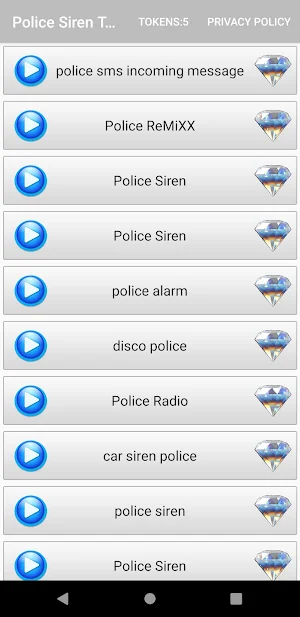 Police Siren Tones Screenshot 1
