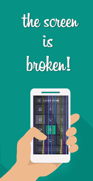 Shake and break screen prank Screenshot 2