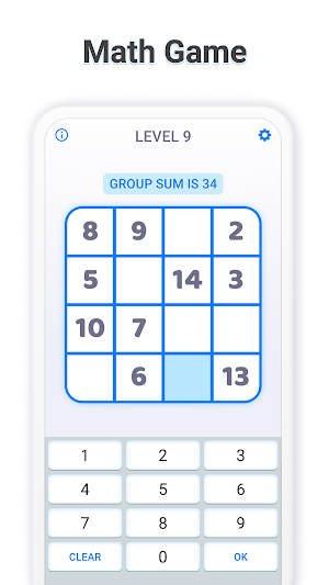 Quadromatics - Cross Math Game Screenshot 2