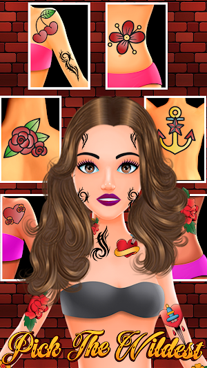 Draw Ink Tattoo Shop Games Screenshot 0