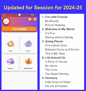 Class 2 English for 2024-25. Screenshot 0