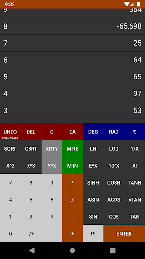 RPN Dominator Calculator Screenshot 1