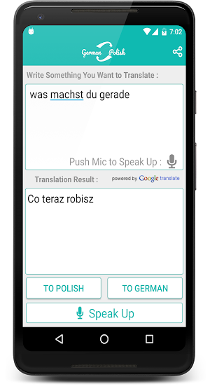 German Polish Translator Screenshot 3