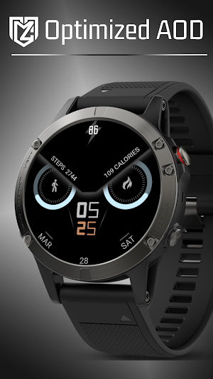 Watch Face Wear OS Minimal Screenshot 3