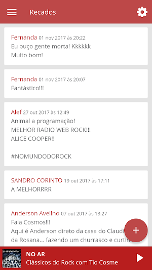 WEB RÁDIO NO MUNDO DO ROCK Screenshot 3