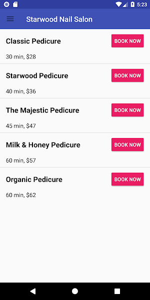 Starwood Nail Salon Screenshot 2