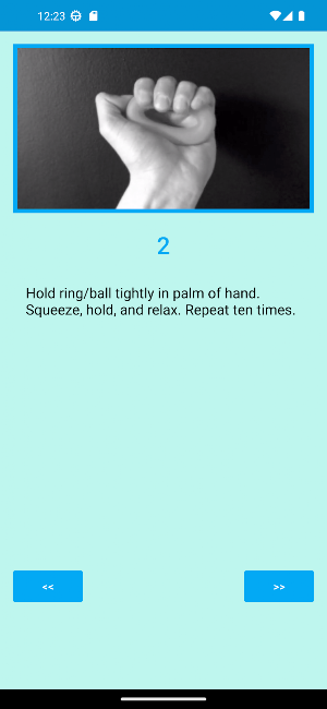 Hand Exercises Stroke Recovery Screenshot 0