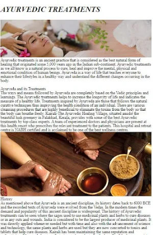 Ayurvedic Treatments Tips Screenshot 2