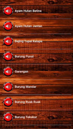 Suara Pikat Burung dan Hewan Lengkap untuk berburu Screenshot 0