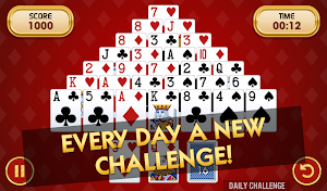 Pyramid Solitaire Challenge Screenshot 1