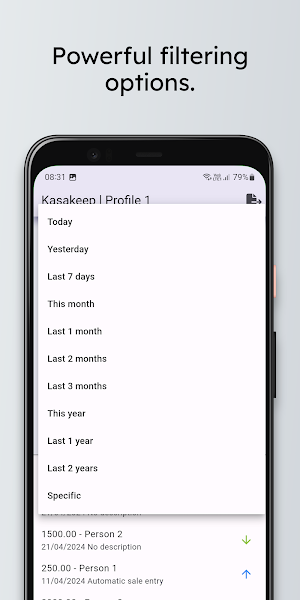 Kasakeep Screenshot 2