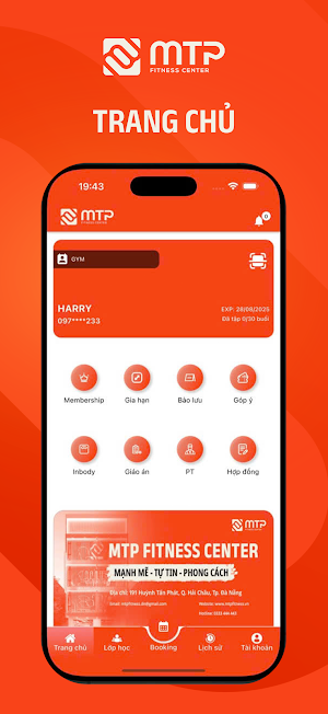MTP FITNESS Screenshot 2