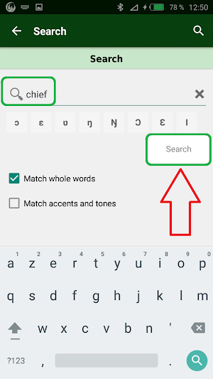 Mampruli dictionary Screenshot 3