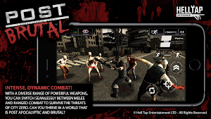 Post Brutal: Zombie Action RPG Screenshot 1