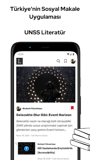 UNSS Literatür Screenshot 0