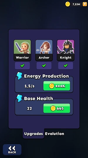Evolution Warriors Screenshot 2