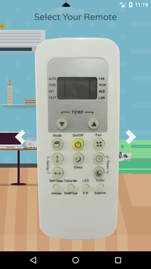 Remote Control For Carrier Air Conditioner Screenshot 3