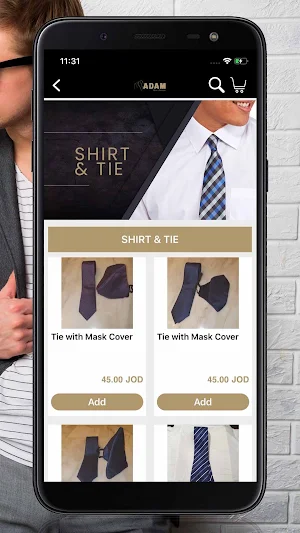 Adam Men's Fashion Screenshot 1