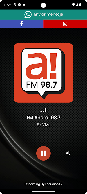 FM Ahora! 98.7 Screenshot 0