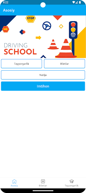Avto Test: YHQ Imtihon Screenshot 0