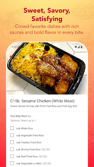 Fortune Wok Screenshot 2