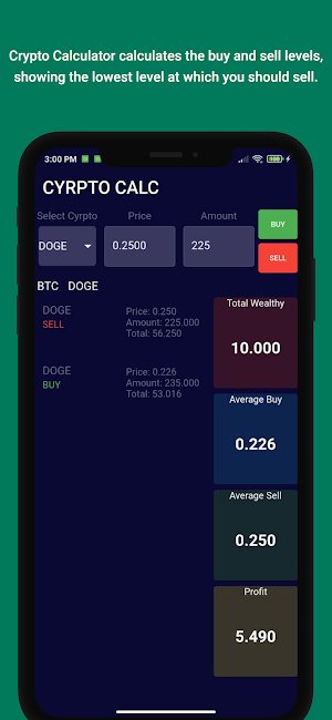 Crypto Calculator: Track Trade Screenshot 1