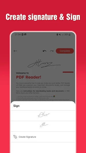 Pdf Editor: Sign & Fill Screenshot 3