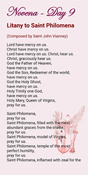 Saint Philomena Devotion Screenshot 3